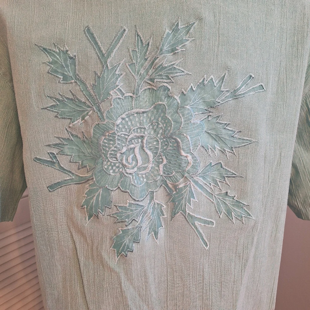 Rare vintage kokomo seafoam 2 PC maxi dress set sz medium *G - Picture 6 of 8